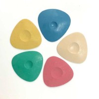 Мел треугольный, цветное ассорти (уп. 30 шт)