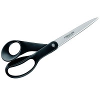 Ножницы 25 см Fiskars для ткани, арт. 1019198 черные, Финляндия