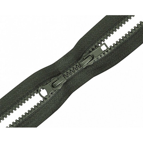 Молния трактор Т-5, 2 бегунка, 80 см, цветная (22,4 г/м) КНР