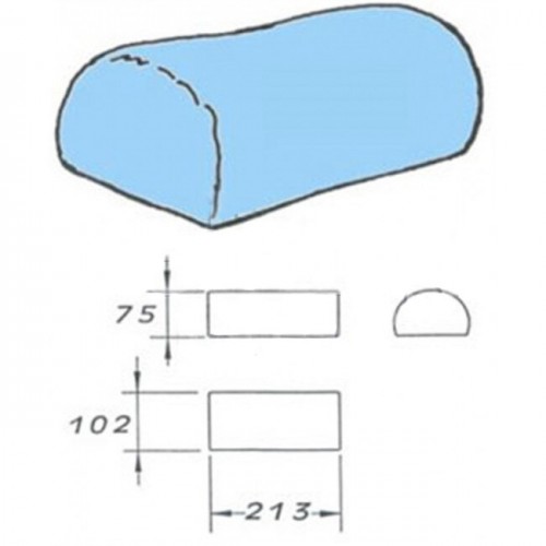Колодка Comel AKN-03G форма на плечи-дамские (Италия)