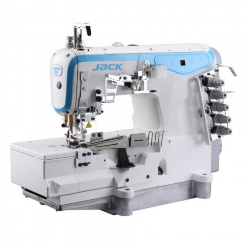 Плоскошовная швейная машина для трикотажа JACK JK-W4-D-02BB (комплект)