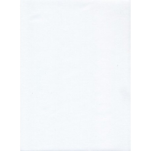 Ткань Cotton (хлопок) 170 г/м2, белый (арт. №0), шир. 150 см