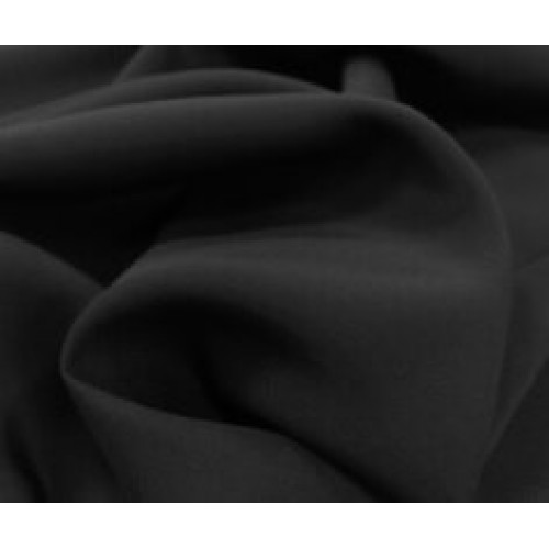 Ткань х/б "Молескин" (ТО(ОП)) 280 г/кв.м, черный (шир. 1,50 м)