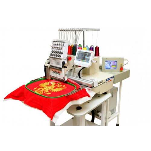 Вышивальная одноголовочная машина Feiya CTF1201 (комплект) с лазерной системой CO2
