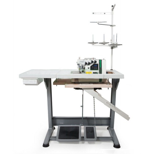 4-х ниточный оверлок Zoje B9500-13/02 (комплект с утопл немецким столом)