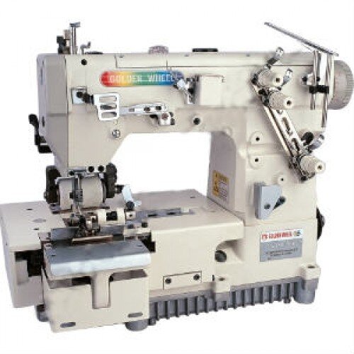 Двухигольная швейная машина цепного стежка Golden Wheel CSA-1500PBK (комплект)