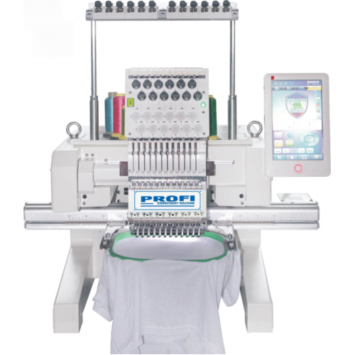 Вышивальная одноголовочная 12-игольная машина Profi 1201 (комплект)