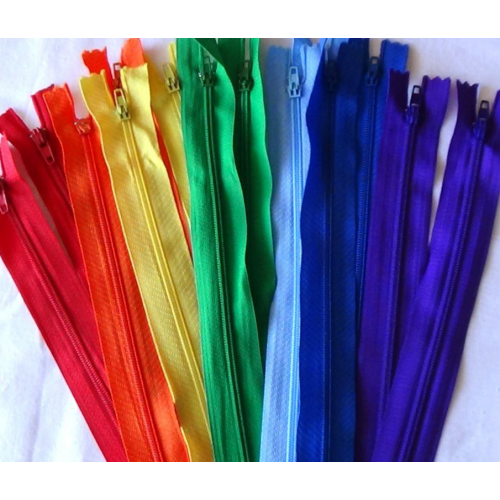 Молния спираль Т-5 н/р 20 см, цветная, КНР