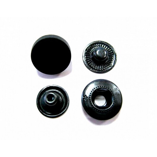 Кнопка 15 мм АЛЬФА оксид, шляпка пластик, упак. 720  шт, Турция