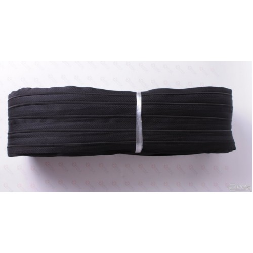 Молния спираль рулонная Т-10, черная, упак. 100 м