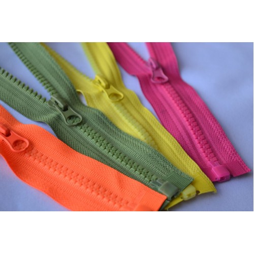 Молния трактор Т-5, 1 бегунок, 60 см, LOGO, цветная