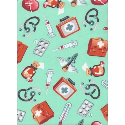 Ткань Тиси 120 г/м2, Зеленый Пилюлькин (арт. №1689), шир. 1,50 м