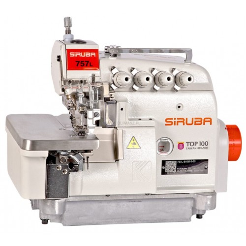 5-ти ниточный оверлок Siruba 757KT-516X3-35(56) (комплект) 