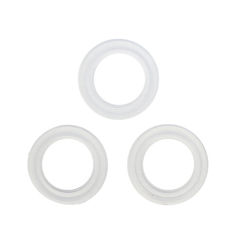 Кольцо под блочку 8 мм, пластик (1000 шт), Турция