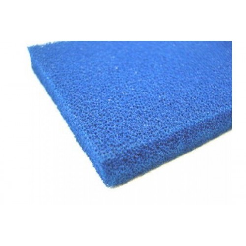 Поролон силиконизир. 5 мм, шир. 130 см Elastik standart голубой, для утюжильных столов