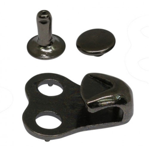 Крючок обувной, арт. 07 оксид, 1000 шт в 1 уп, Турция